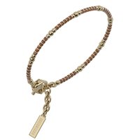 Bracciale Bikkembergs Uomo in Acciaio Occhio di tigre ECHB20